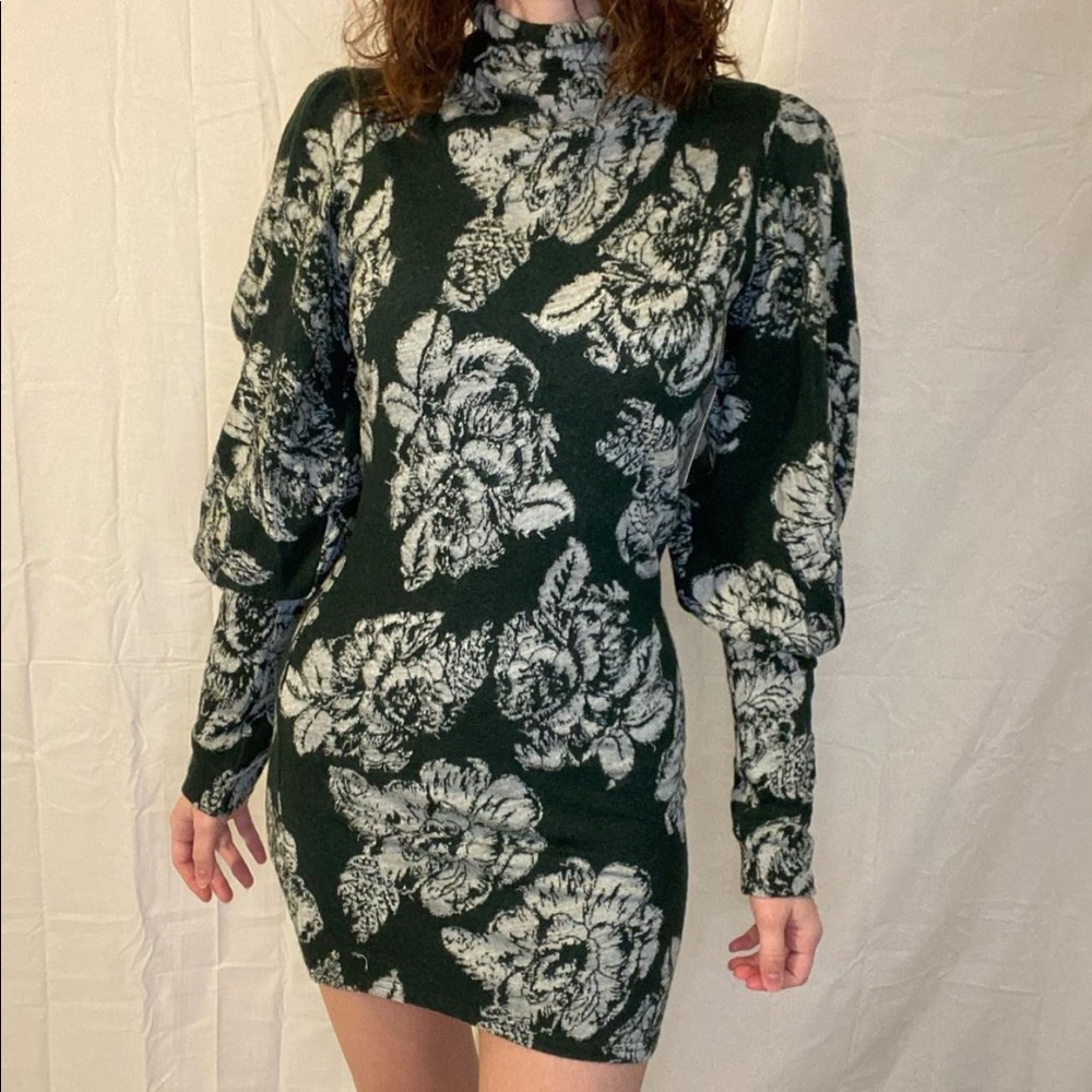 Farrah Green Mini dress